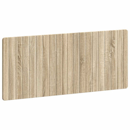 vidaXL Wall-Mounted Headboard ZWOLLE Sonoma Oak Engineered Wood