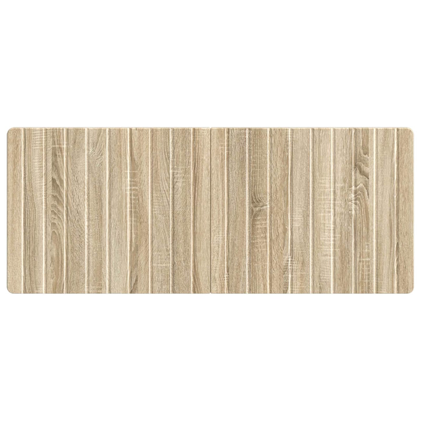 vidaXL Wall-Mounted Headboard ZWOLLE Sonoma Oak Engineered Wood