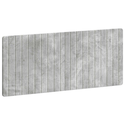 vidaXL Wall-Mounted Headboard ZWOLLE Concrete Grey Engineered Wood