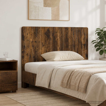 vidaXL Wall-Mounted Headboard ZWOLLE Smoked Oak Engineered Wood