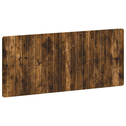 vidaXL Wall-Mounted Headboard ZWOLLE Smoked Oak Engineered Wood