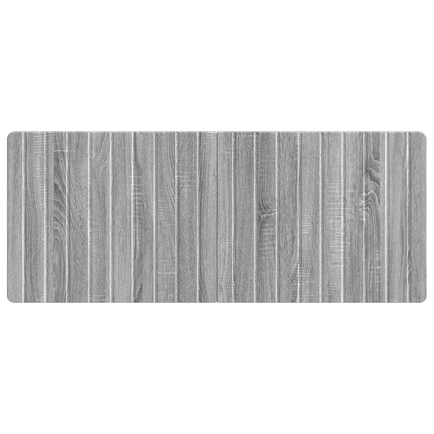 vidaXL Wall-Mounted Headboard ZWOLLE Grey Sonoma Engineered Wood