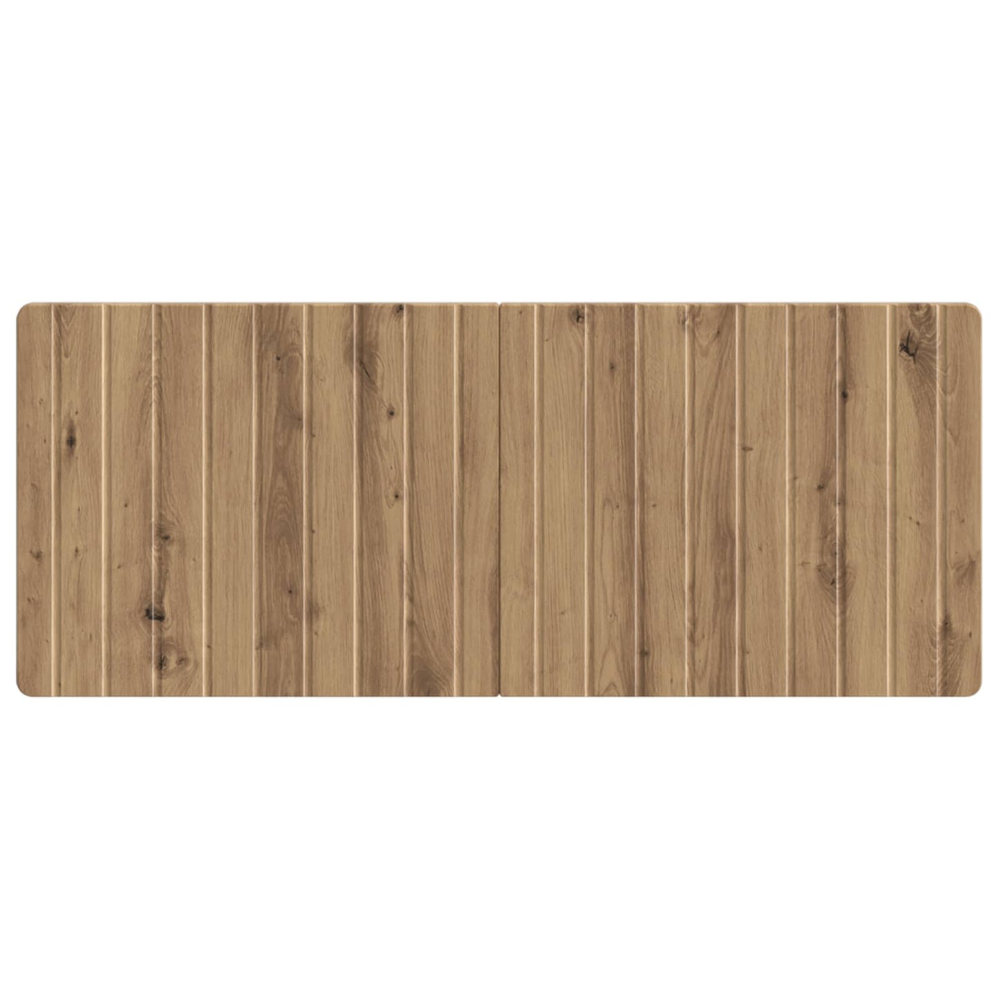 vidaXL Wall-Mounted Headboard ZWOLLE Artisan Oak Engineered Wood