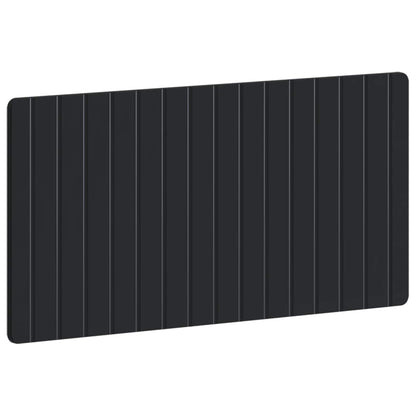 vidaXL Wall-Mounted Headboard ZWOLLE Black Engineered Wood