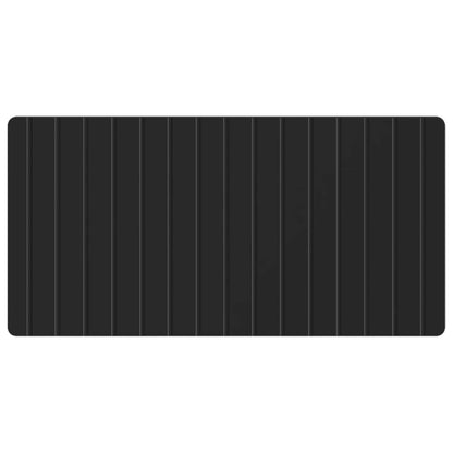 vidaXL Wall-Mounted Headboard ZWOLLE Black Engineered Wood