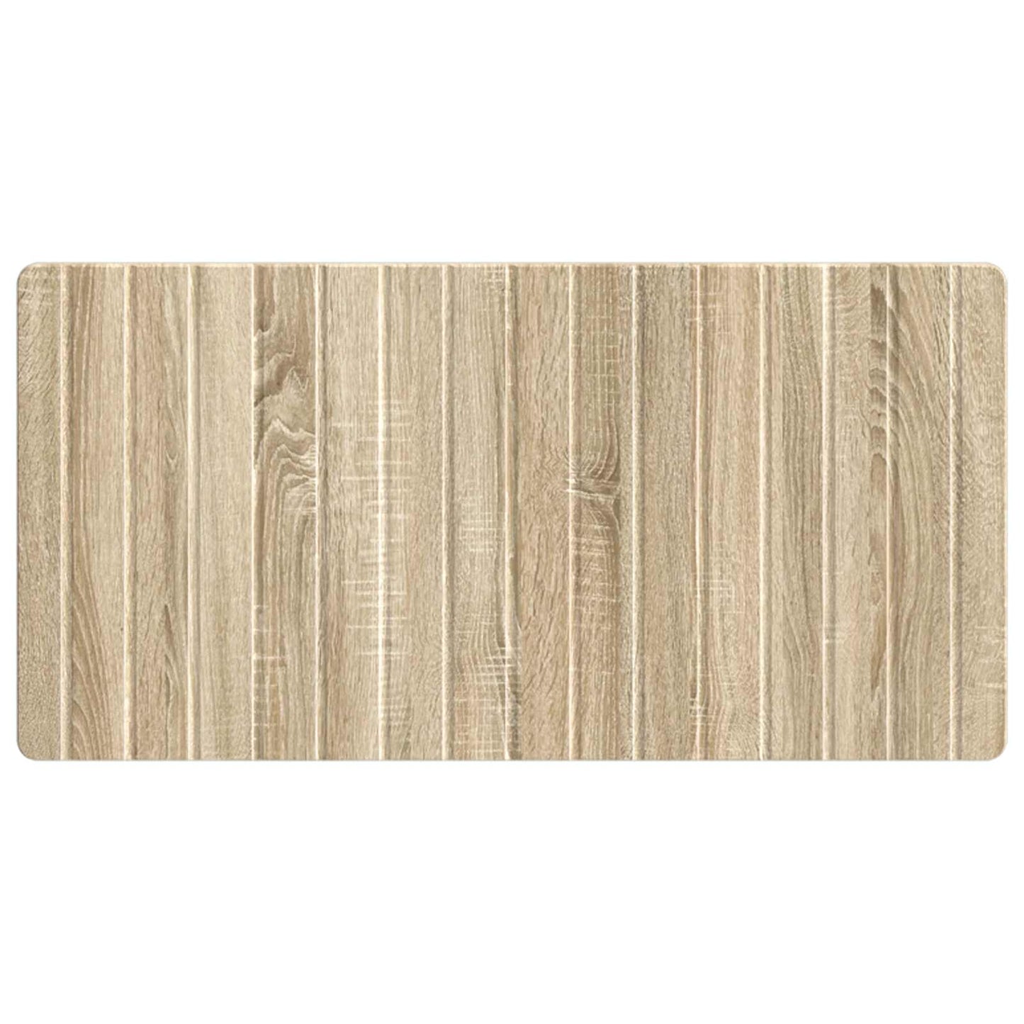 vidaXL Wall-Mounted Headboard ZWOLLE Sonoma Oak Engineered Wood