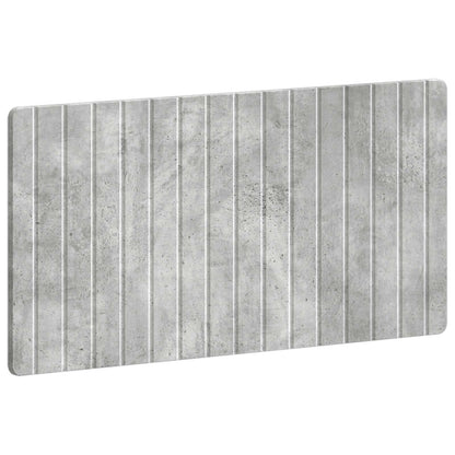 vidaXL Wall-Mounted Headboard ZWOLLE Concrete Grey Engineered Wood