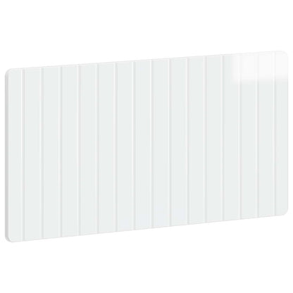 vidaXL Wall-Mounted Headboard ZWOLLE High Gloss White Engineered Wood