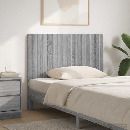 vidaXL Wall-Mounted Headboard ZWOLLE Grey Sonoma Engineered Wood