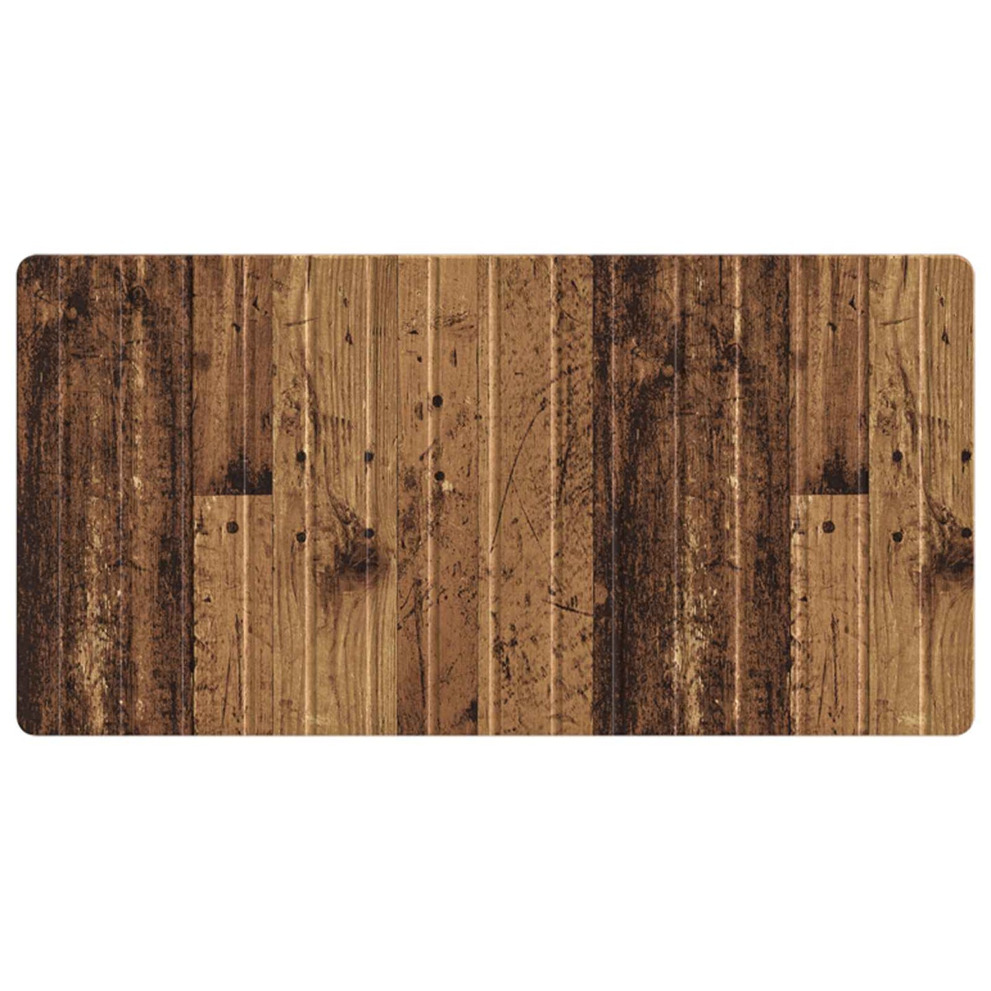 vidaXL Wall-Mounted Headboard ZWOLLE Old Wood Engineered Wood