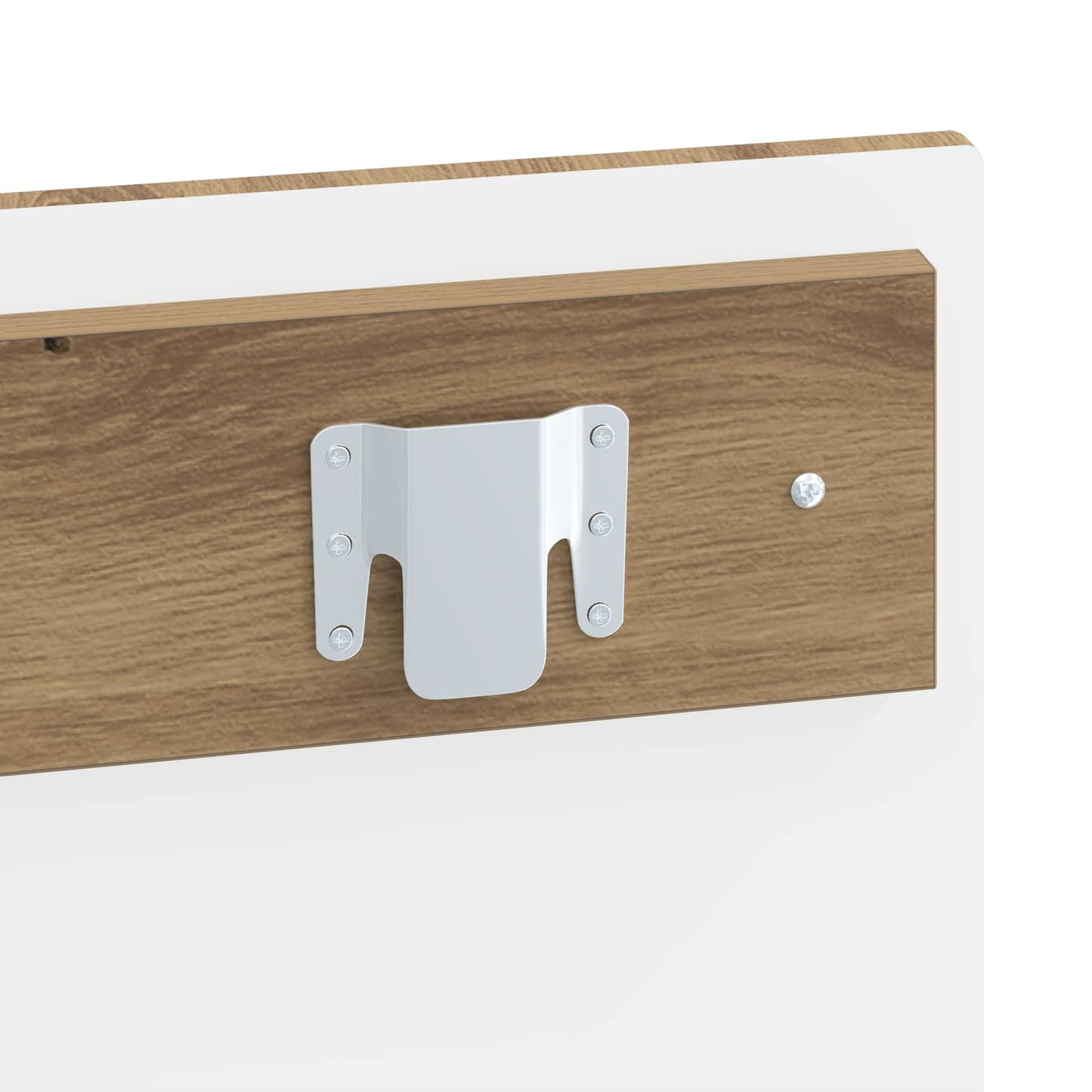 vidaXL Wall-Mounted Headboard ZWOLLE Artisan Oak Engineered Wood