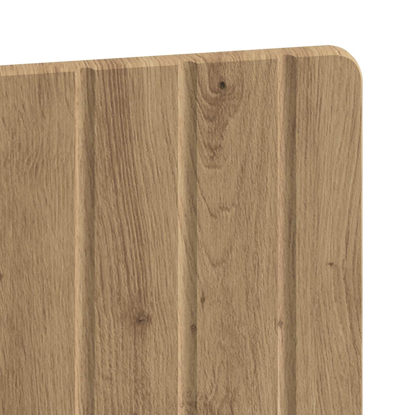 vidaXL Wall-Mounted Headboard ZWOLLE Artisan Oak Engineered Wood