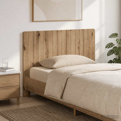 vidaXL Wall-Mounted Headboard ZWOLLE Artisan Oak Engineered Wood