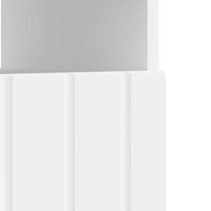 vidaXL LED TV Cabinet White Engineered Wood