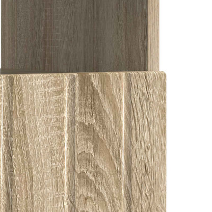 vidaXL LED TV Cabinet ZWOLLE 81 x 35 x 43 cm Sonoma Oak