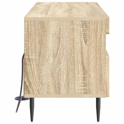 vidaXL LED TV Cabinet Sonoma Oak Engineered Wood