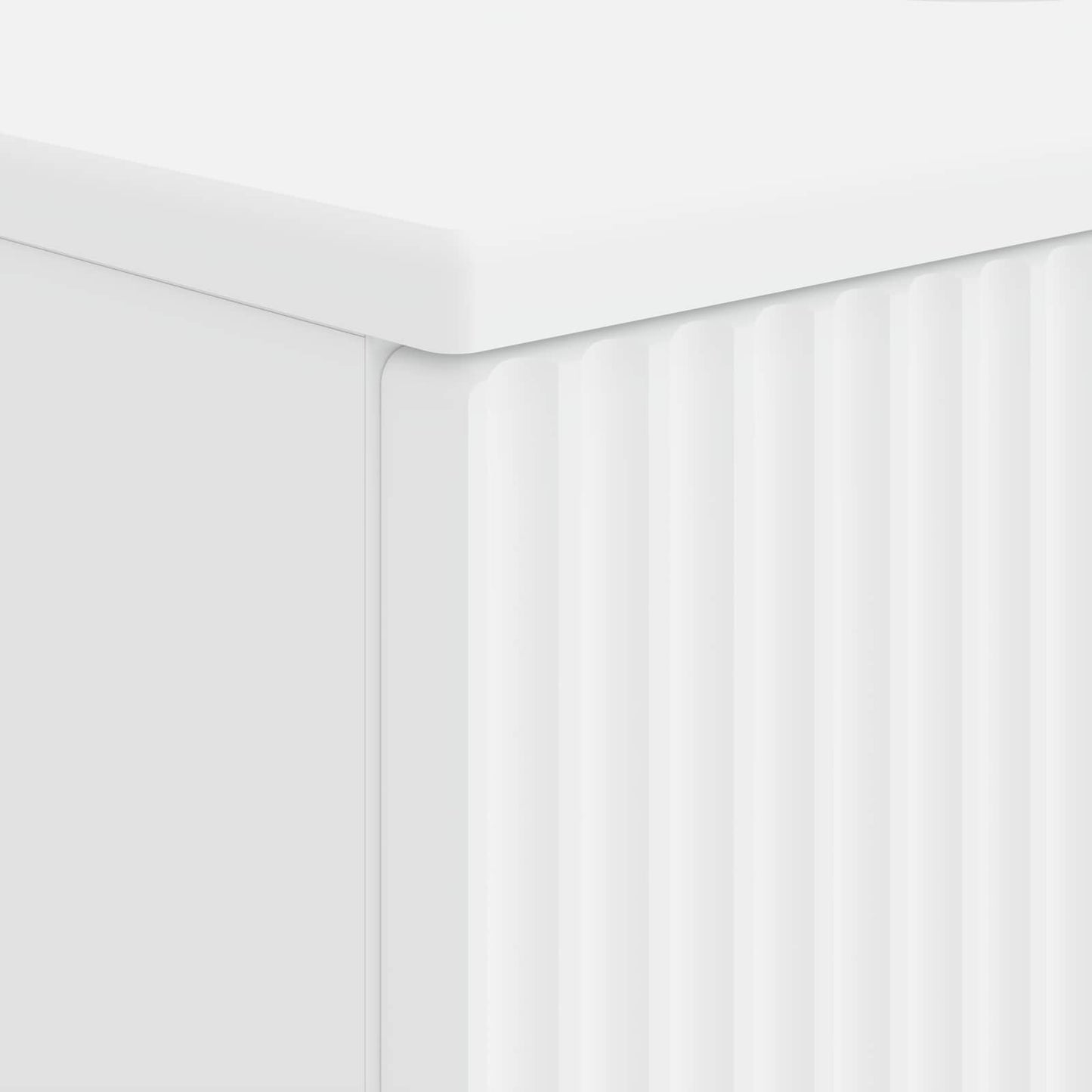 vidaXL Bathroom Sink Cabinet ARNHEM White 59.5 x 31.5x 59 cm