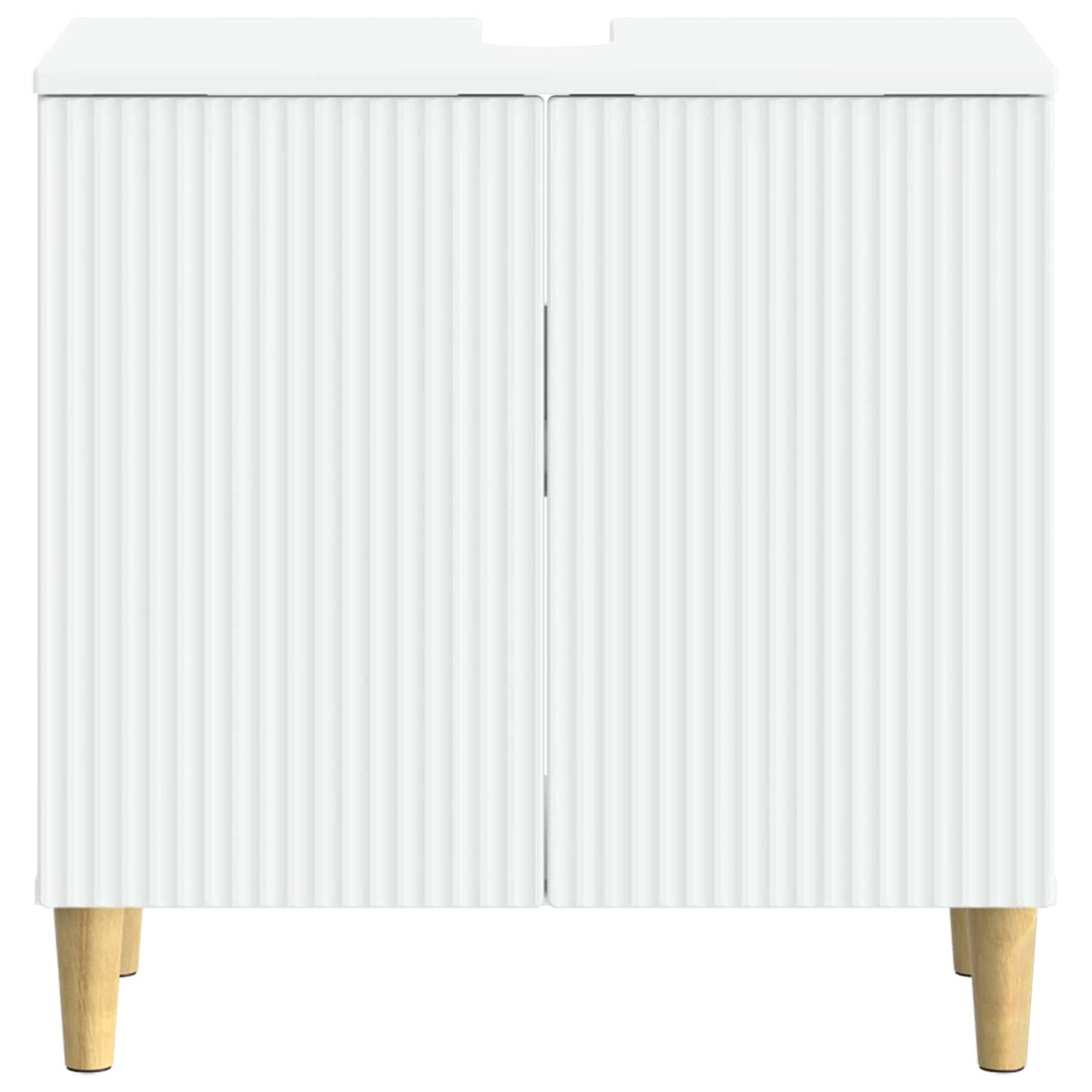 vidaXL Bathroom Sink Cabinet ARNHEM White 59.5 x 31.5x 59 cm