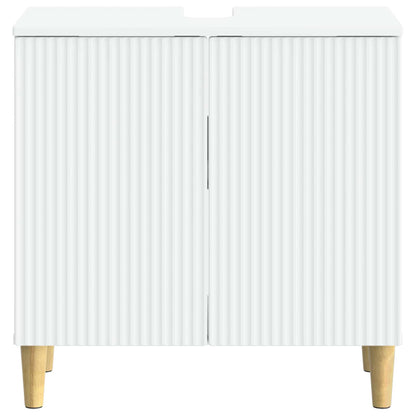 vidaXL Bathroom Sink Cabinet ARNHEM White 59.5 x 31.5x 59 cm
