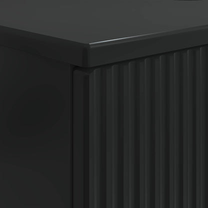 vidaXL Bathroom Sink Cabinet ARNHEM Black 59.5 x 31.5x 59 cm