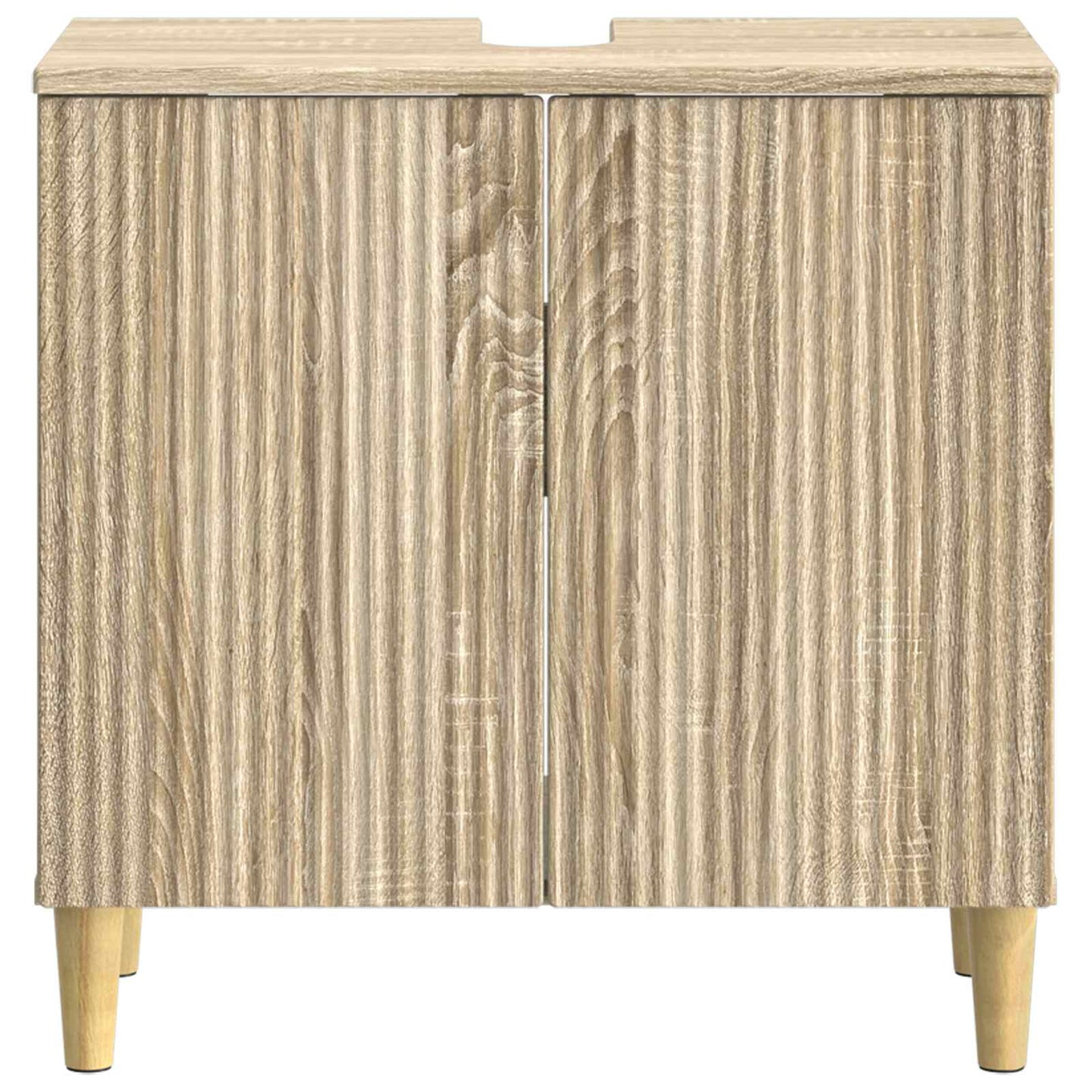 vidaXL Bathroom Sink Cabinet ARNHEM Sonoma Oak 59.5 x 31.5x 59 cm