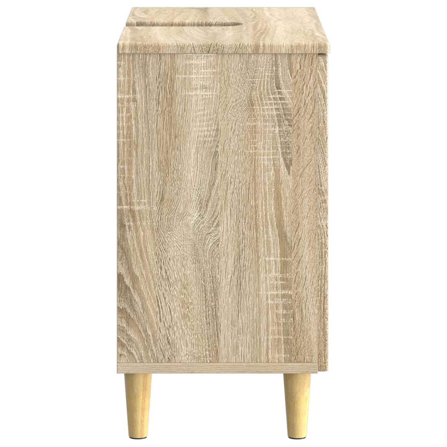 vidaXL Bathroom Sink Cabinet ARNHEM Sonoma Oak 59.5 x 31.5x 59 cm
