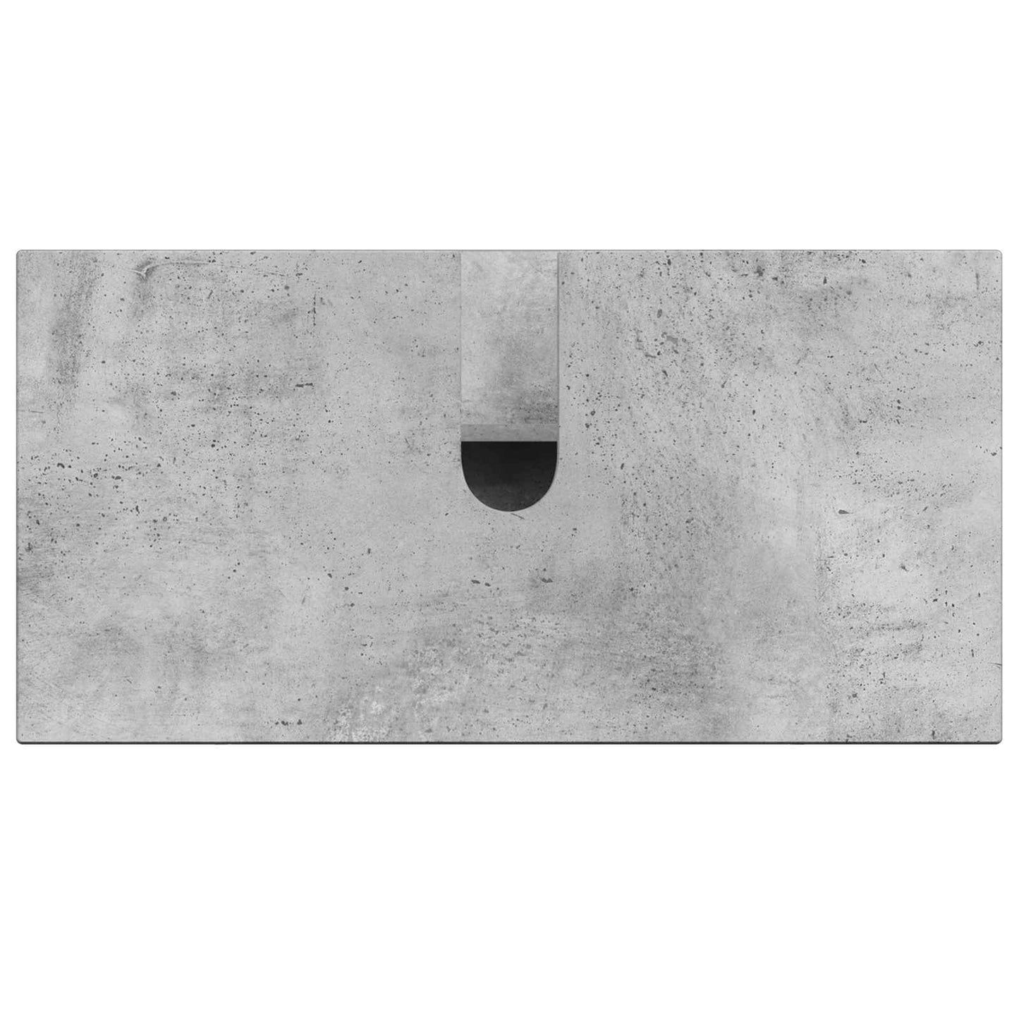 vidaXL Bathroom Sink Cabinet ARNHEM Concrete Grey 59.5 x 31.5x 59 cm