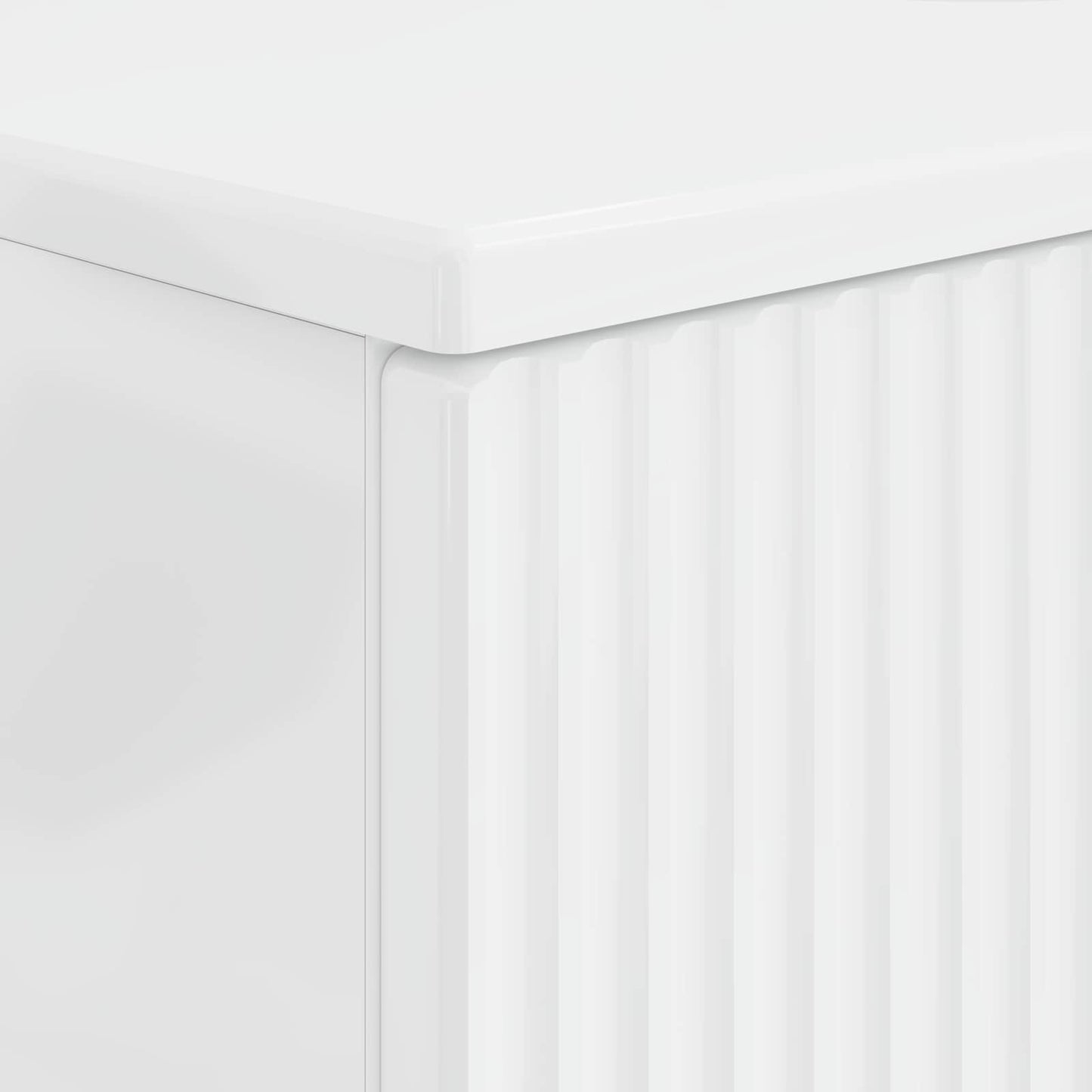vidaXL Bathroom Sink Cabinet ARNHEM High Gloss White