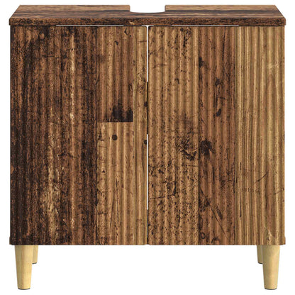 vidaXL Bathroom Sink Cabinet ARNHEM Old Wood 59.5 x 31.5x 59 cm