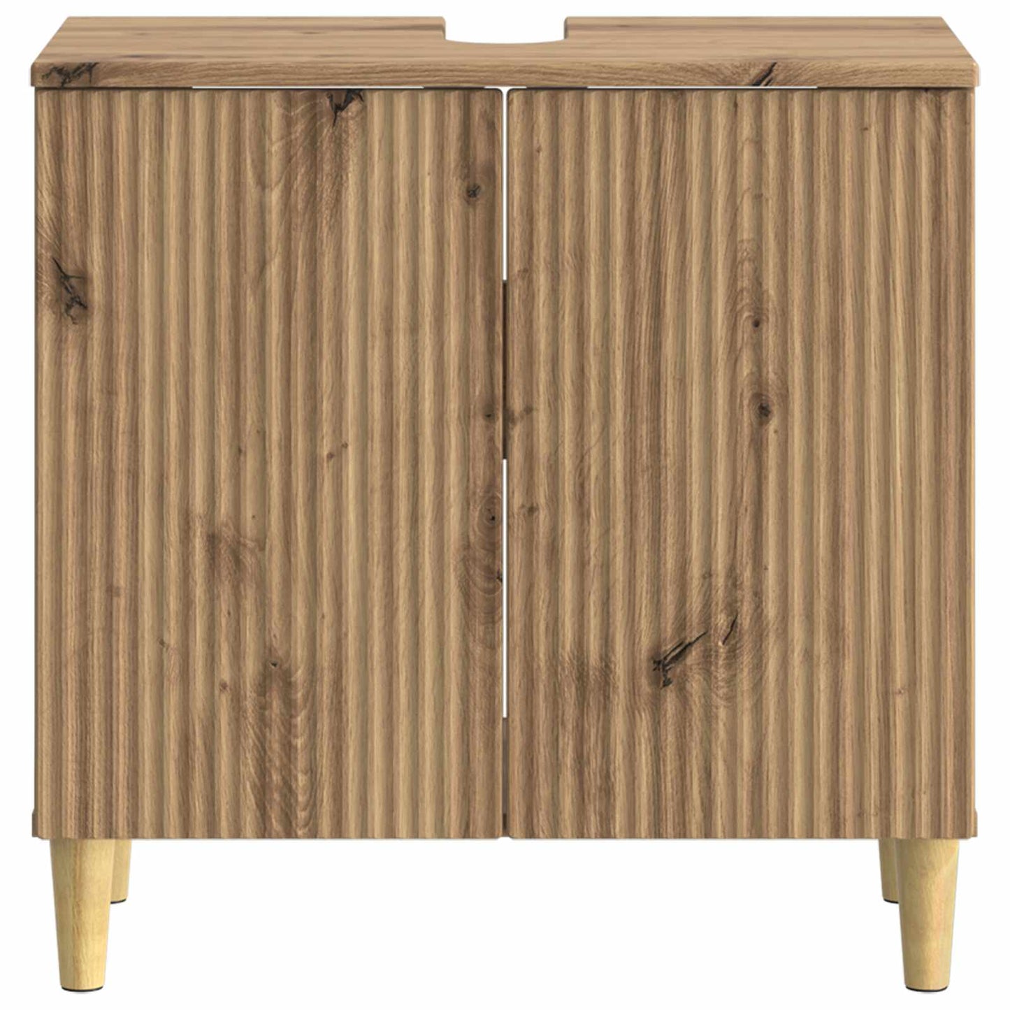vidaXL Bathroom Sink Cabinet ARNHEM Artisan Oak 59.5 x 31.5x 59 cm