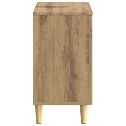 vidaXL Bathroom Sink Cabinet ARNHEM Artisan Oak 59.5 x 31.5x 59 cm