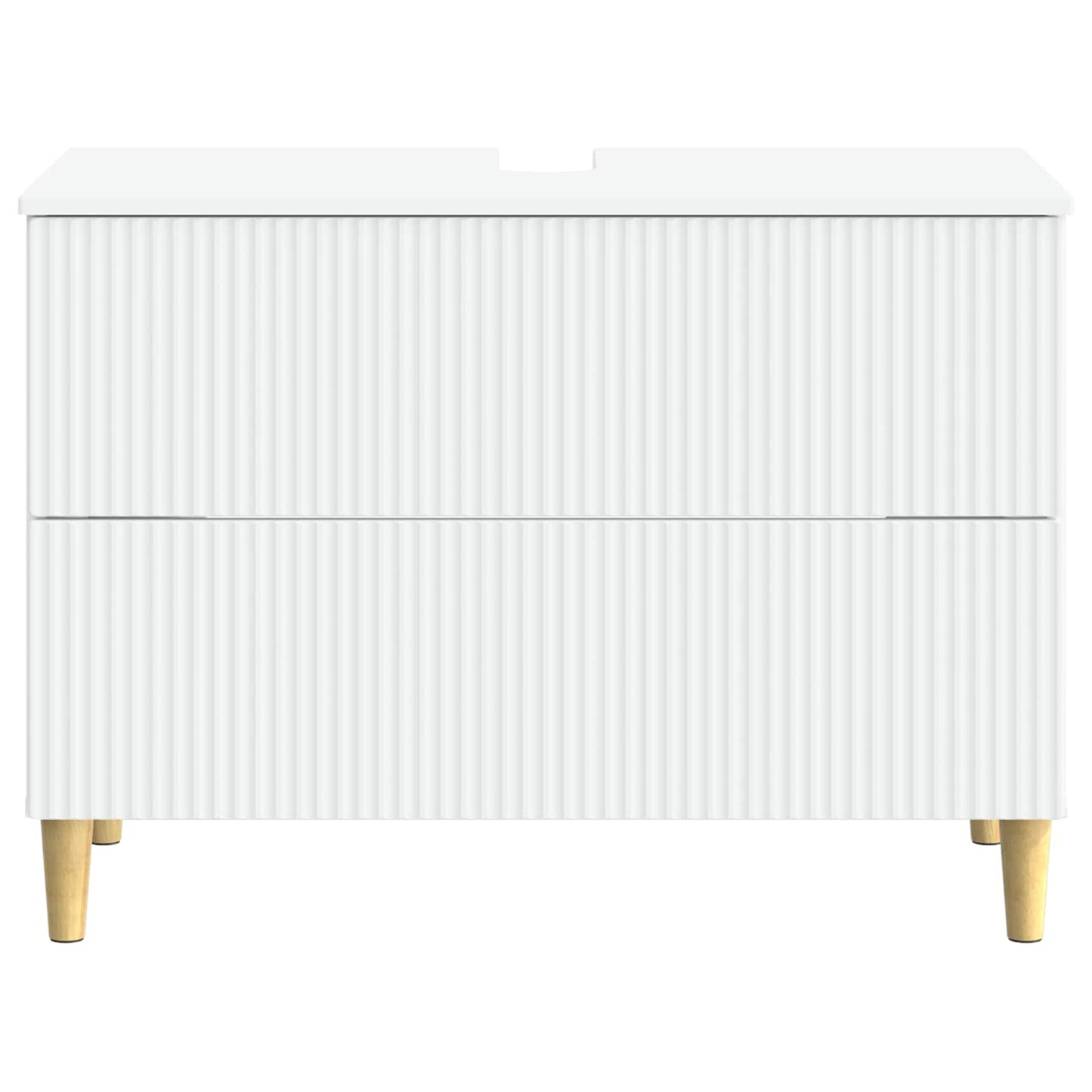 vidaXL Bathroom Sink Cabinet ARNHEM White 82 x 41x 59 cm