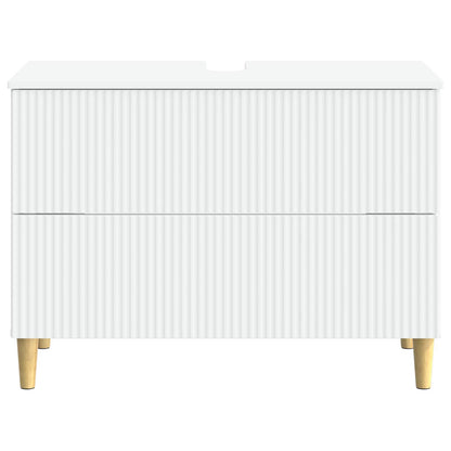 vidaXL Bathroom Sink Cabinet ARNHEM White 82 x 41x 59 cm