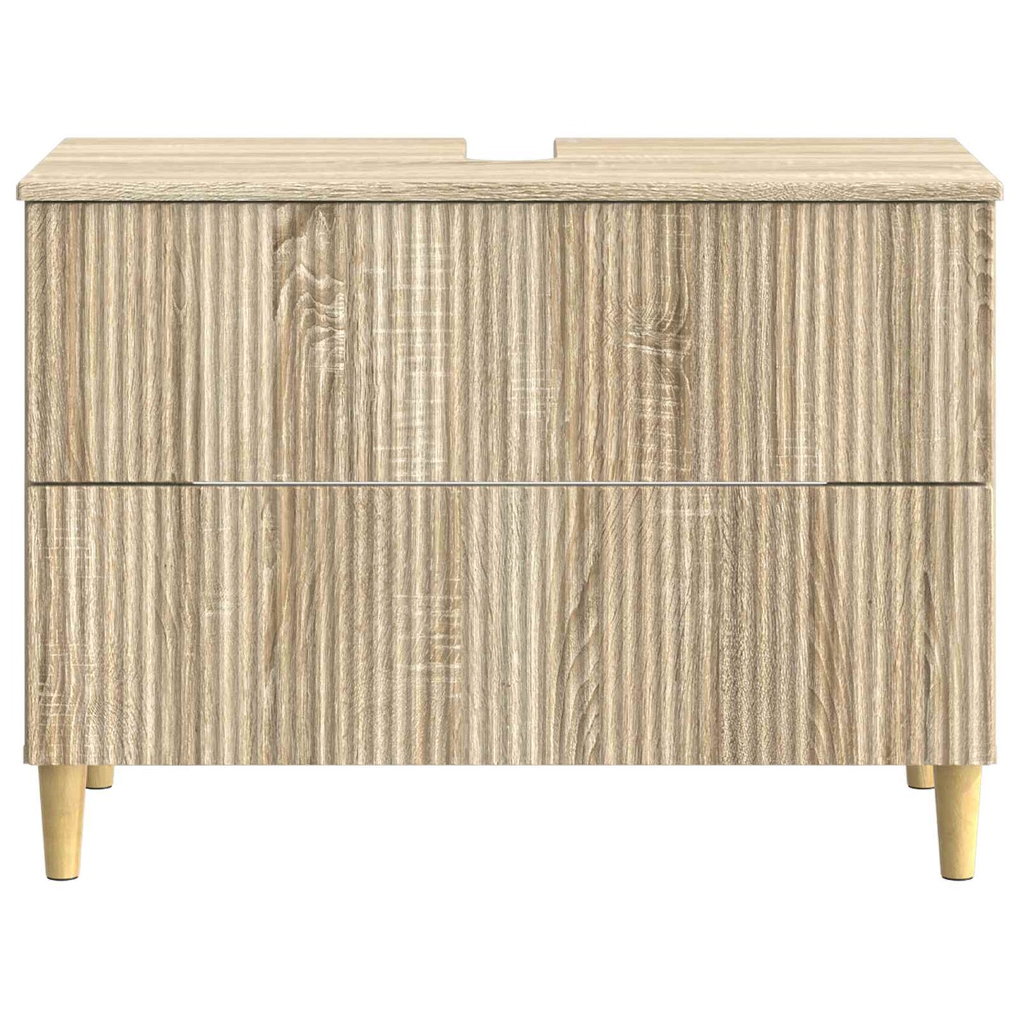 vidaXL Bathroom Sink Cabinet ARNHEM Sonoma Oak 82 x 41x 59 cm