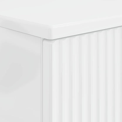 vidaXL Bathroom Sink Cabinet ARNHEM High Gloss White 82 x 41x 59 cm