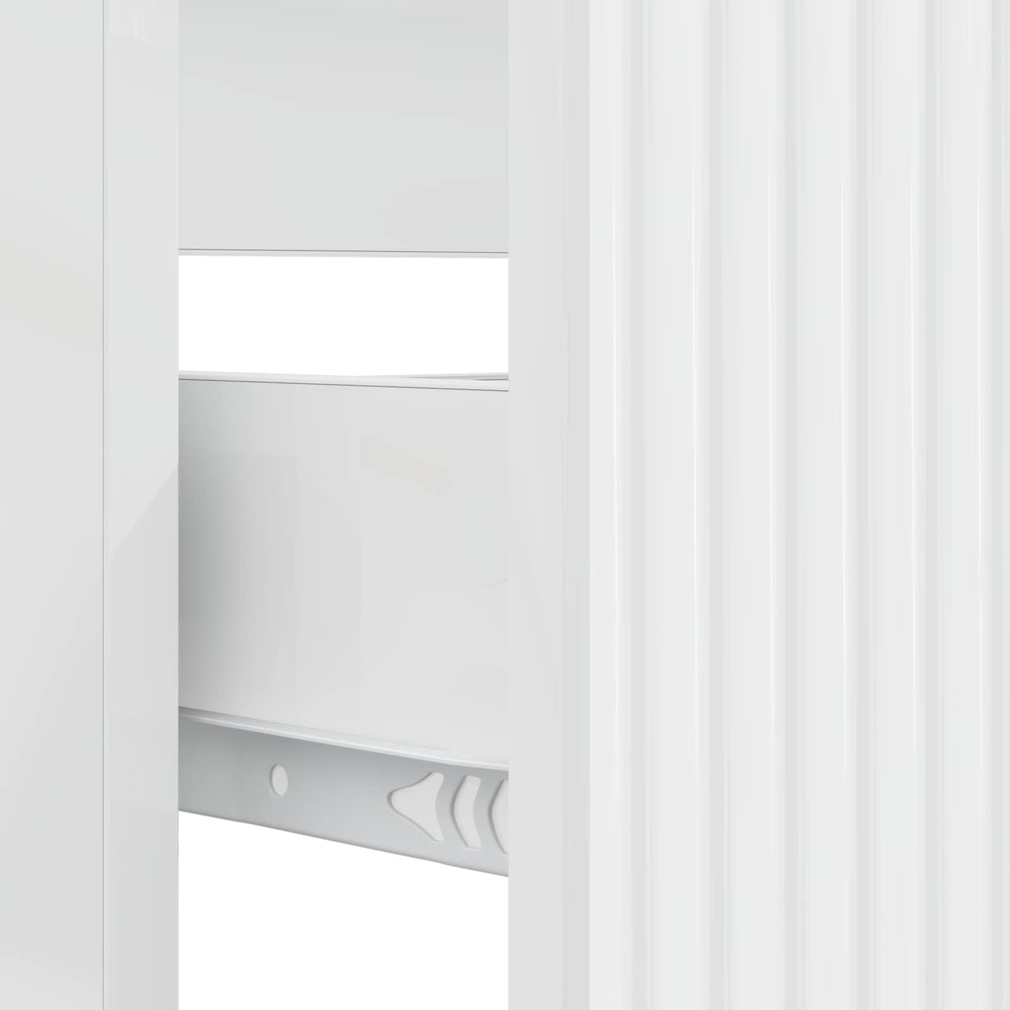 vidaXL Bathroom Sink Cabinet ARNHEM High Gloss White 82 x 41x 59 cm