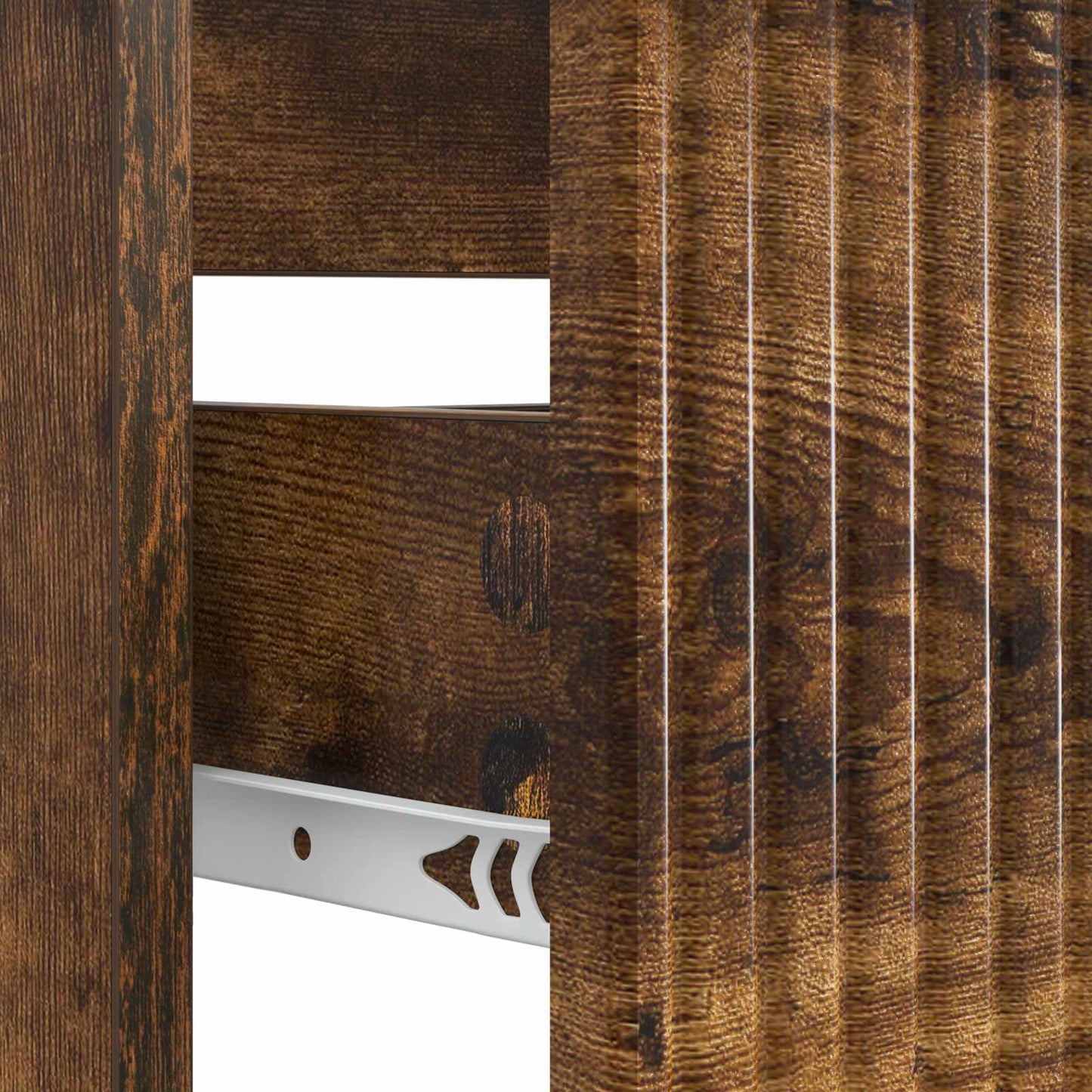 vidaXL Bathroom Sink Cabinet ARNHEM Smoked Oak 82 x 41x 59 cm
