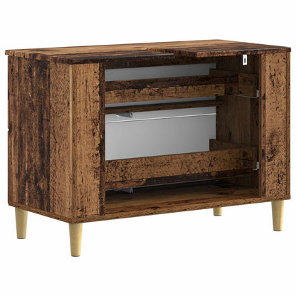 vidaXL Bathroom Sink Cabinet ARNHEM Old Wood 82 x 41x 59 cm