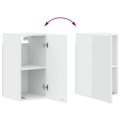 vidaXL Bathroom Wall Cabinet ARNHEM White 30 x 31 x 59 cm