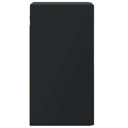 vidaXL Bathroom Wall Cabinet ARNHEM Black 30 x 31 x 59 cm