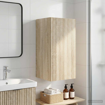vidaXL Bathroom Wall Cabinet ARNHEM Sonoma Oak 30 x 31 x 59 cm