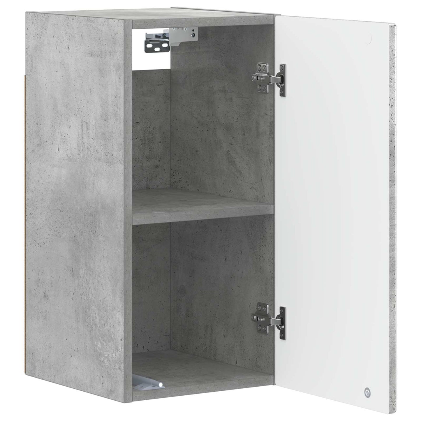 vidaXL Bathroom Wall Cabinet ARNHEM Concrete Grey 30 x 31 x 59 cm