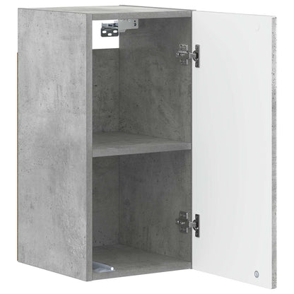 vidaXL Bathroom Wall Cabinet ARNHEM Concrete Grey 30 x 31 x 59 cm