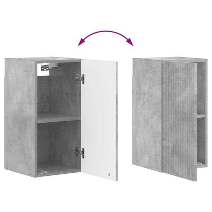 vidaXL Bathroom Wall Cabinet ARNHEM Concrete Grey 30 x 31 x 59 cm