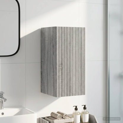 vidaXL Bathroom Wall Cabinet ARNHEM Grey Sonoma 30 x 31 x 59 cm