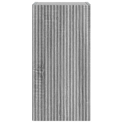 vidaXL Bathroom Wall Cabinet ARNHEM Grey Sonoma 30 x 31 x 59 cm