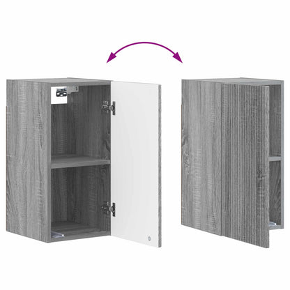 vidaXL Bathroom Wall Cabinet ARNHEM Grey Sonoma 30 x 31 x 59 cm