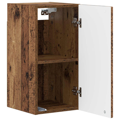 vidaXL Bathroom Wall Cabinet ARNHEM Old Wood 30 x 31 x 59 cm