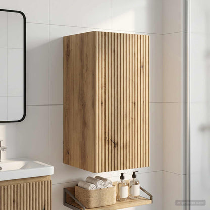vidaXL Bathroom Wall Cabinet ARNHEM Artisan Oak 30 x 31 x 59 cm