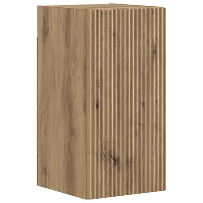 vidaXL Bathroom Wall Cabinet ARNHEM Artisan Oak 30 x 31 x 59 cm